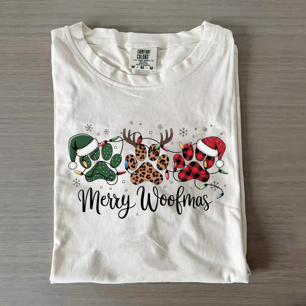 Dog Christmas Lights T-Shirt