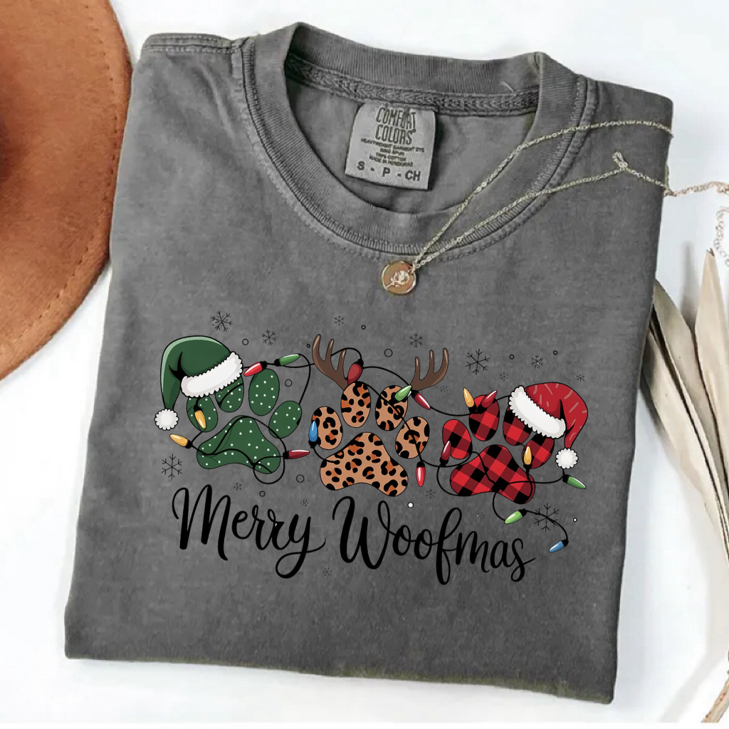 Dog Christmas Lights T-Shirt
