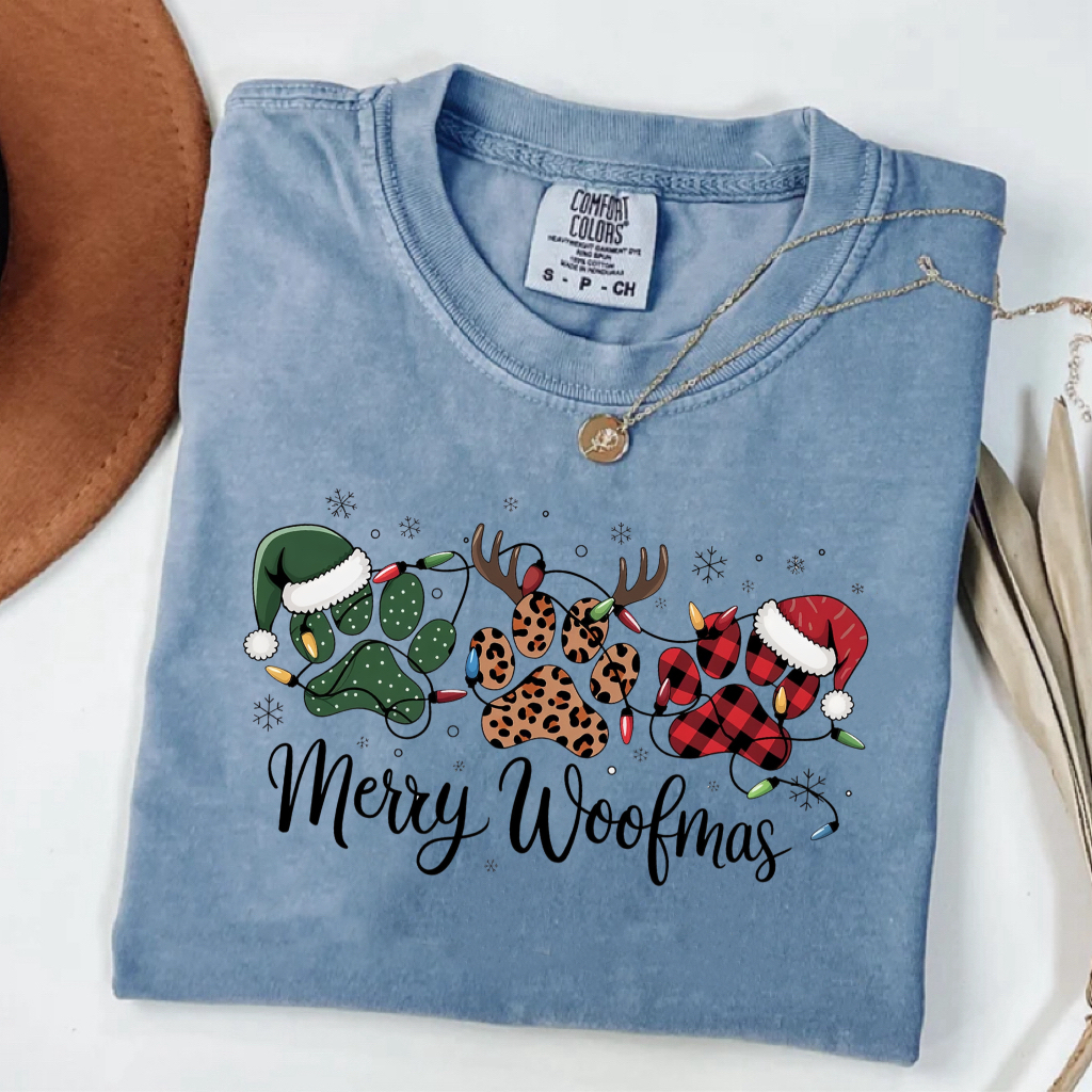 Dog Christmas Lights T-Shirt