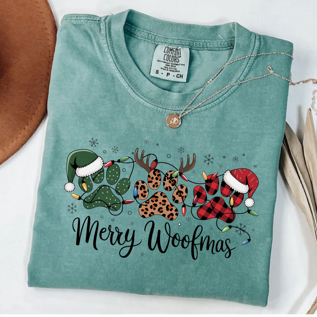 Dog Christmas Lights T-Shirt