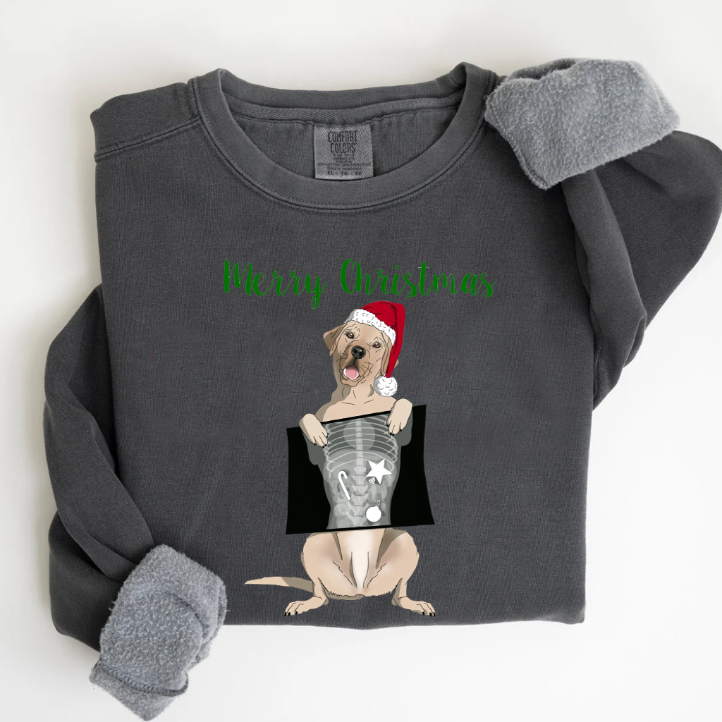 Merry Christmas Dog T-shirt/Sweatshirt