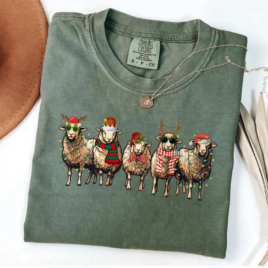 Sheep Christmas T-Shirt