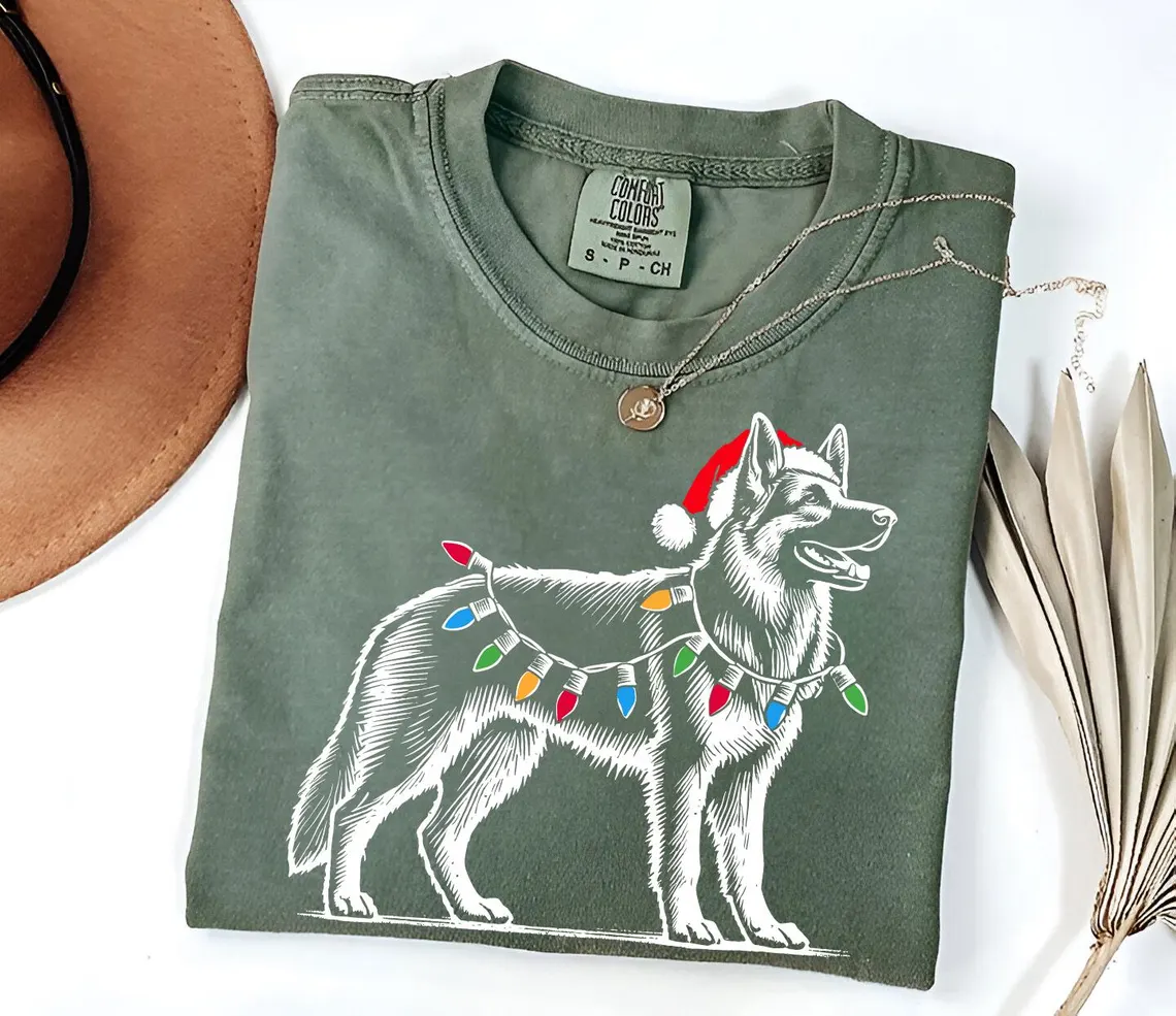 Siberian Husky Christmas Shirt
