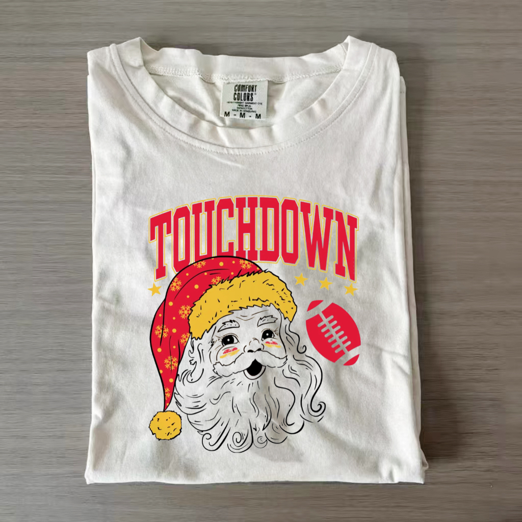 Touchdown Santa Christmas T-shirt/Sweatshirt