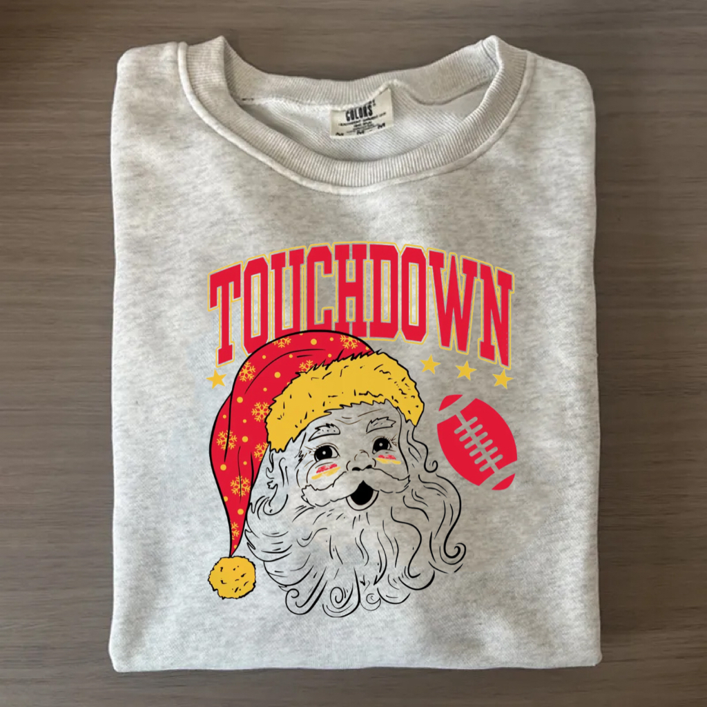 Touchdown Santa Christmas T-shirt/Sweatshirt