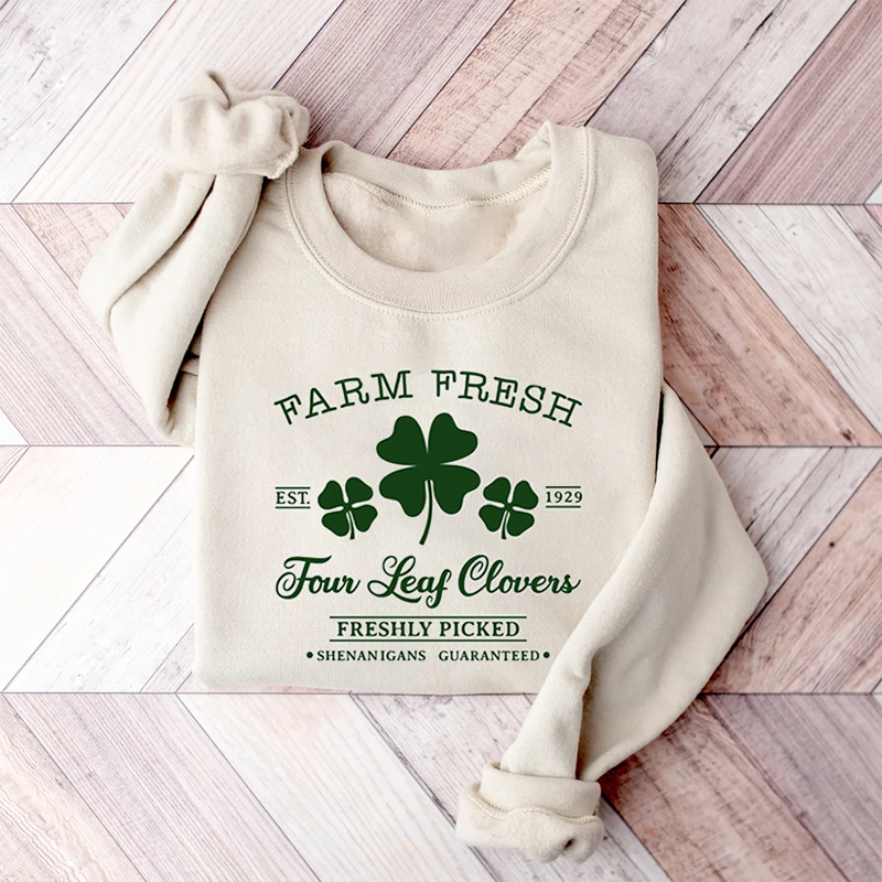 Comfort Colors St Patrick's Day Sweatshirt