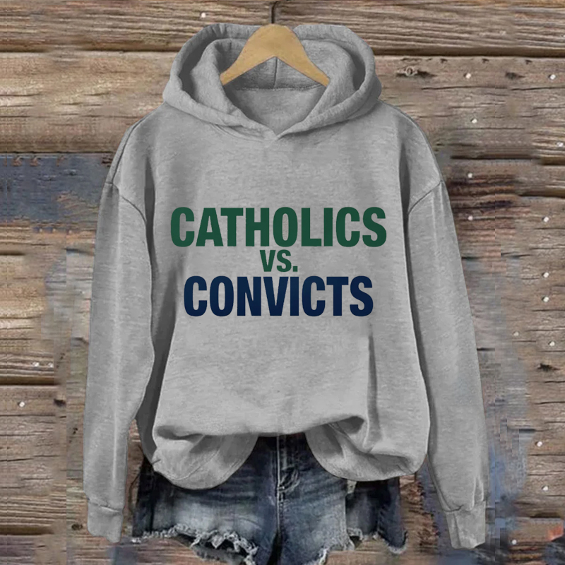 Catholics vs. Convicts Premium Hoodie