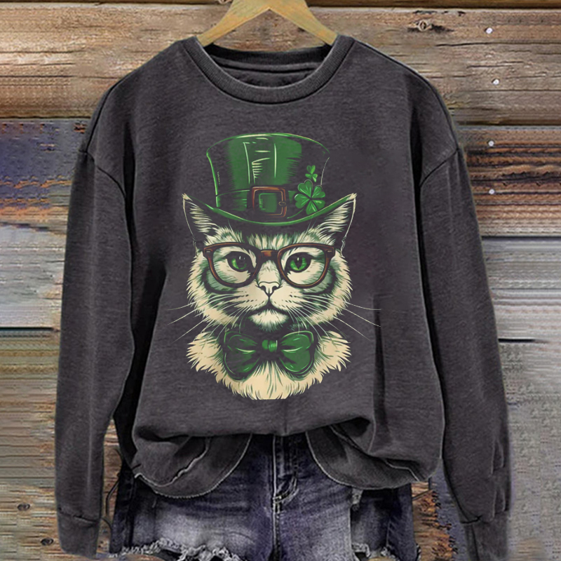 Retro Style St Patrick's  Sweatshirt