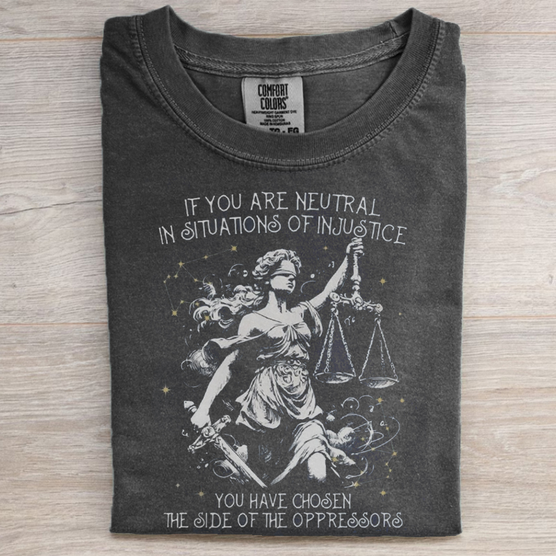 Retro Style Subtle Resist T-shirt