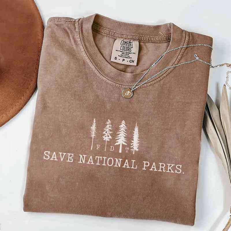 Protect National Parks Subtle Resist T-shirt