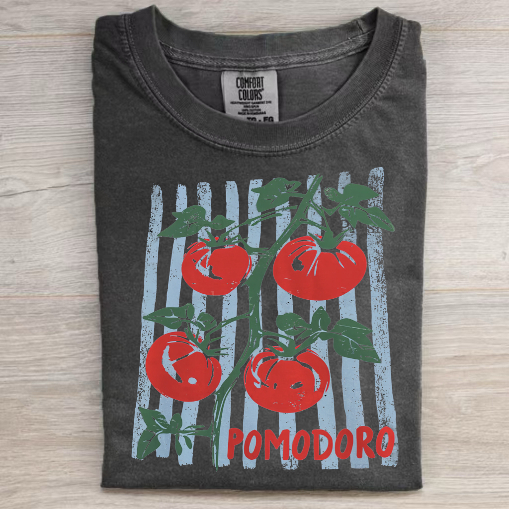 Retro Pomodoro Comfort Colors T-Shirt