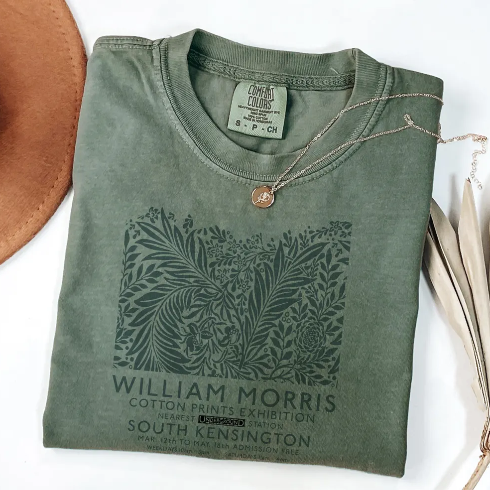 Retro Flower Floral Comfort Colors T-Shirt