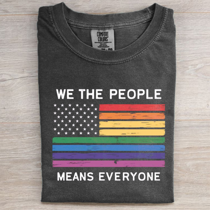 Comfort Colors  Pride Rainbow T-shirt