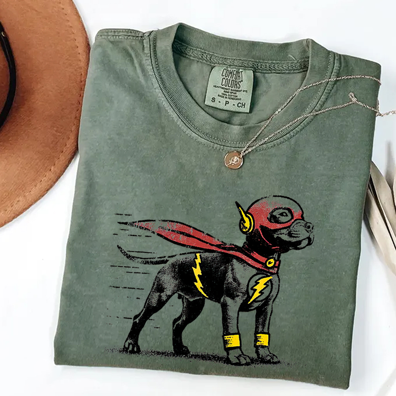 Pitbull Superhero T-shirt