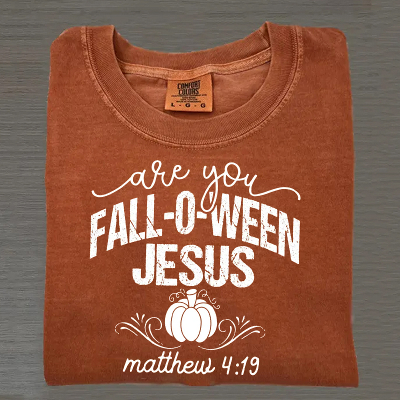 Comfort Colors Christian Halloween T-shirt