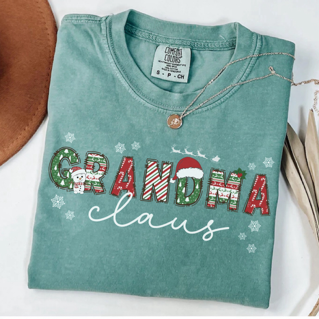 Comfort Colors Family Christmas T-shirt