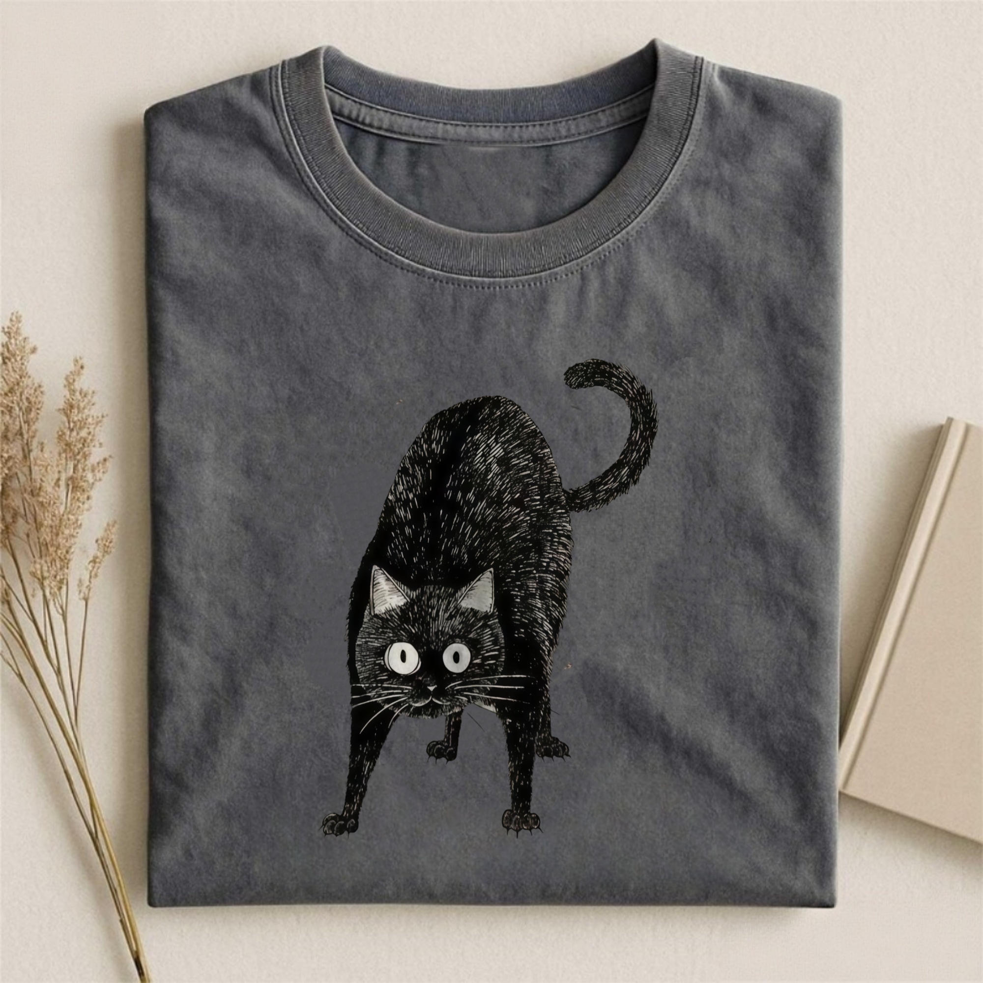 Alert Cat T-shirt