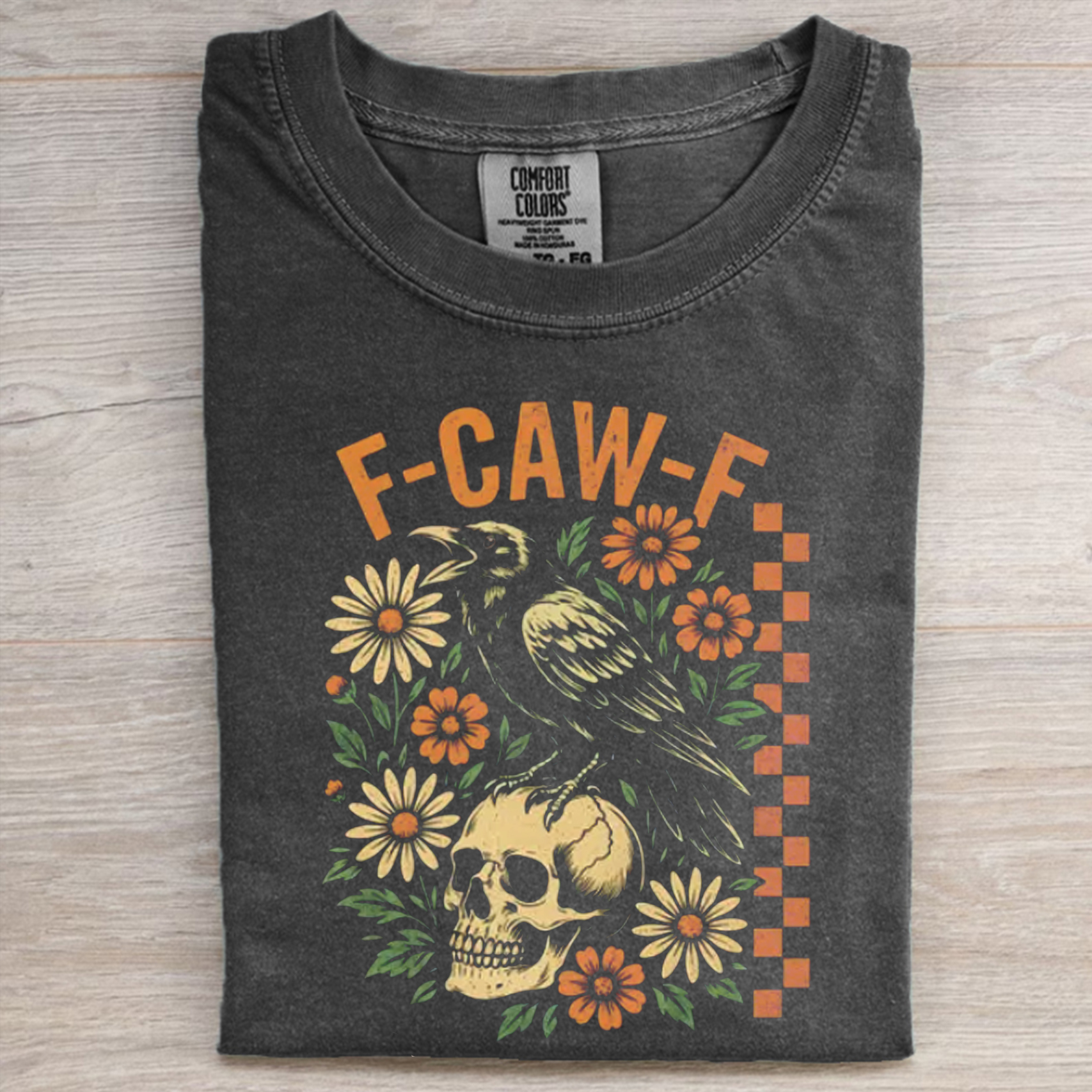 F-Caw-F Funny Crow T-shirt