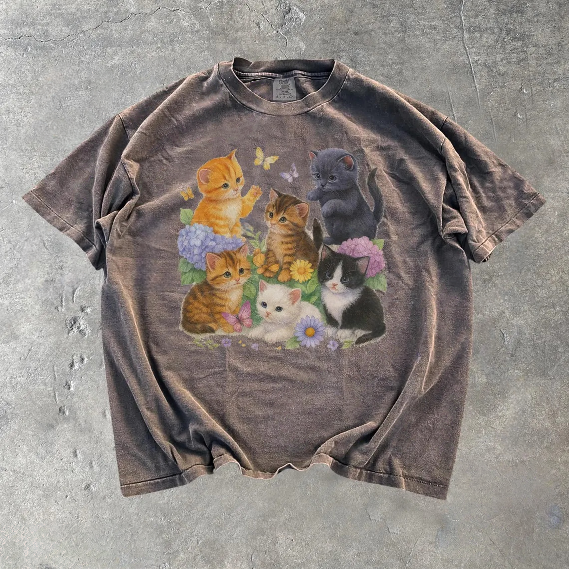 Cute Kitten Graphic T-Shirt