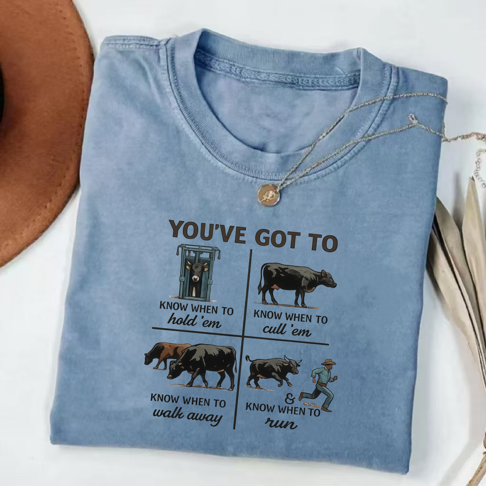 Know When to Hold 'Em T-Shirt