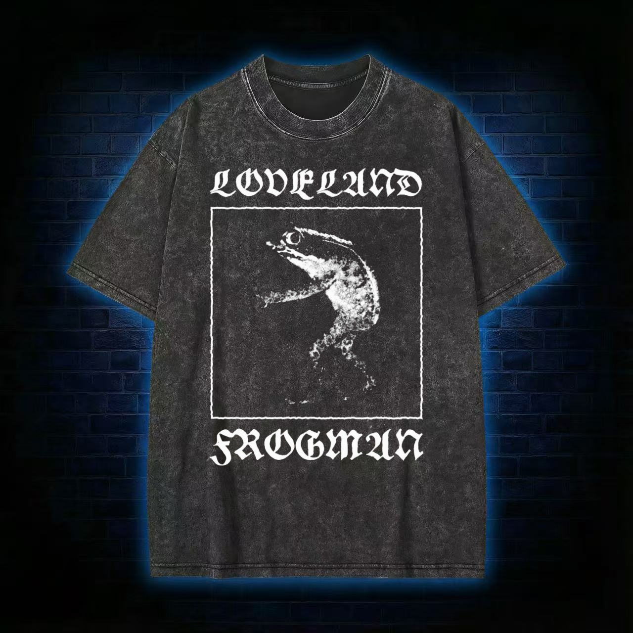 Loveland Frog Man Washed T-shirt