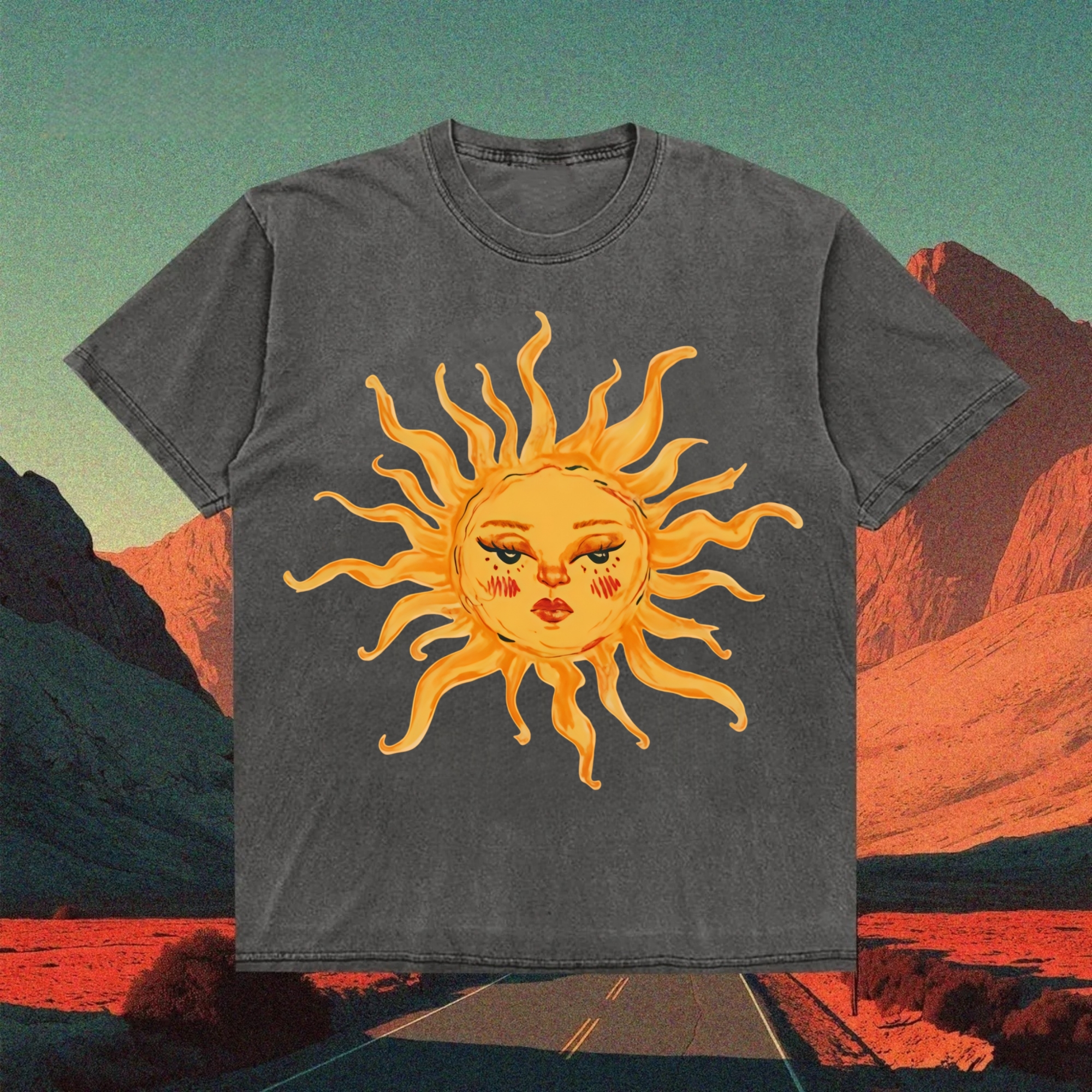 Abstract Sun T-shirt