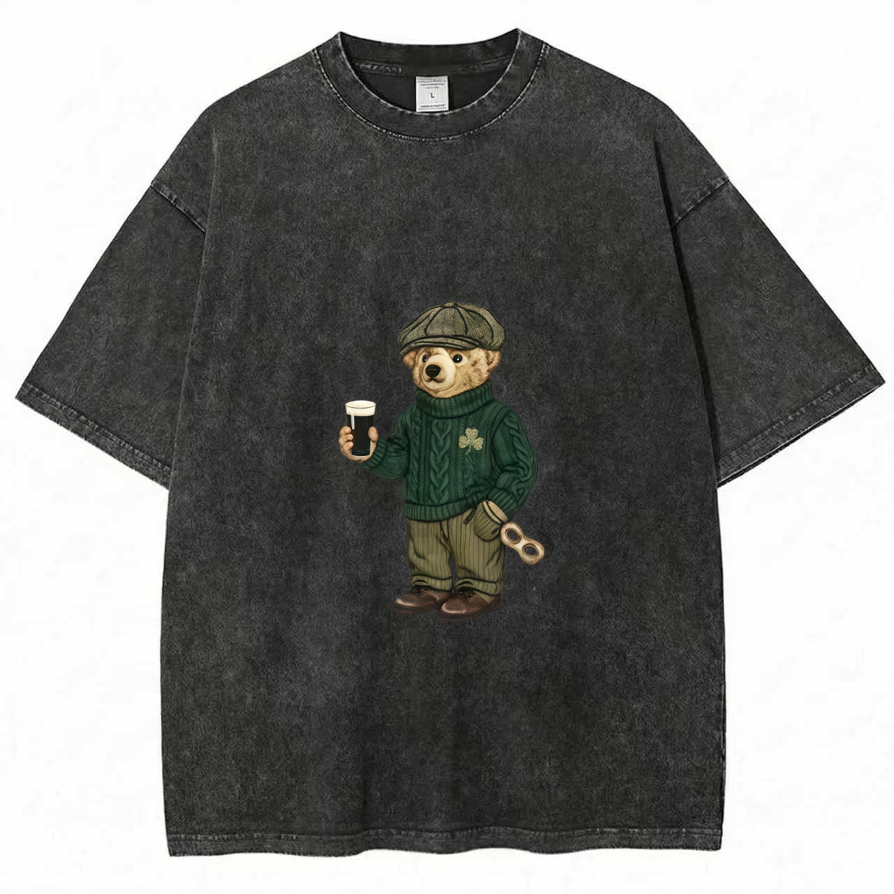 Y2K St Patricks Day Bear T-Shirt