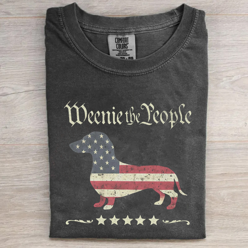 Dachshund 4th of July T-shirt