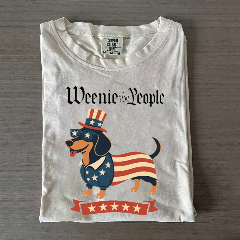 4th Of July Dachshund T-shirt