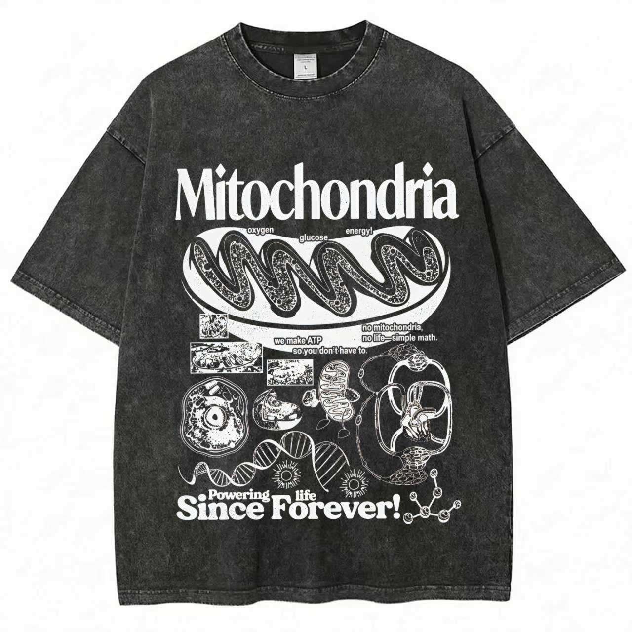 Mitochondria Vintage Science T-Shirt