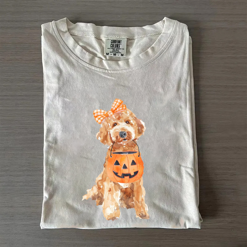 Halloween Golden Doodle T-shirt