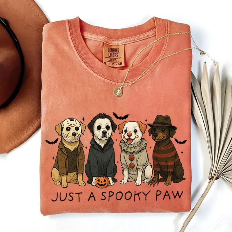 Just a Spooky Paw T-shirt
