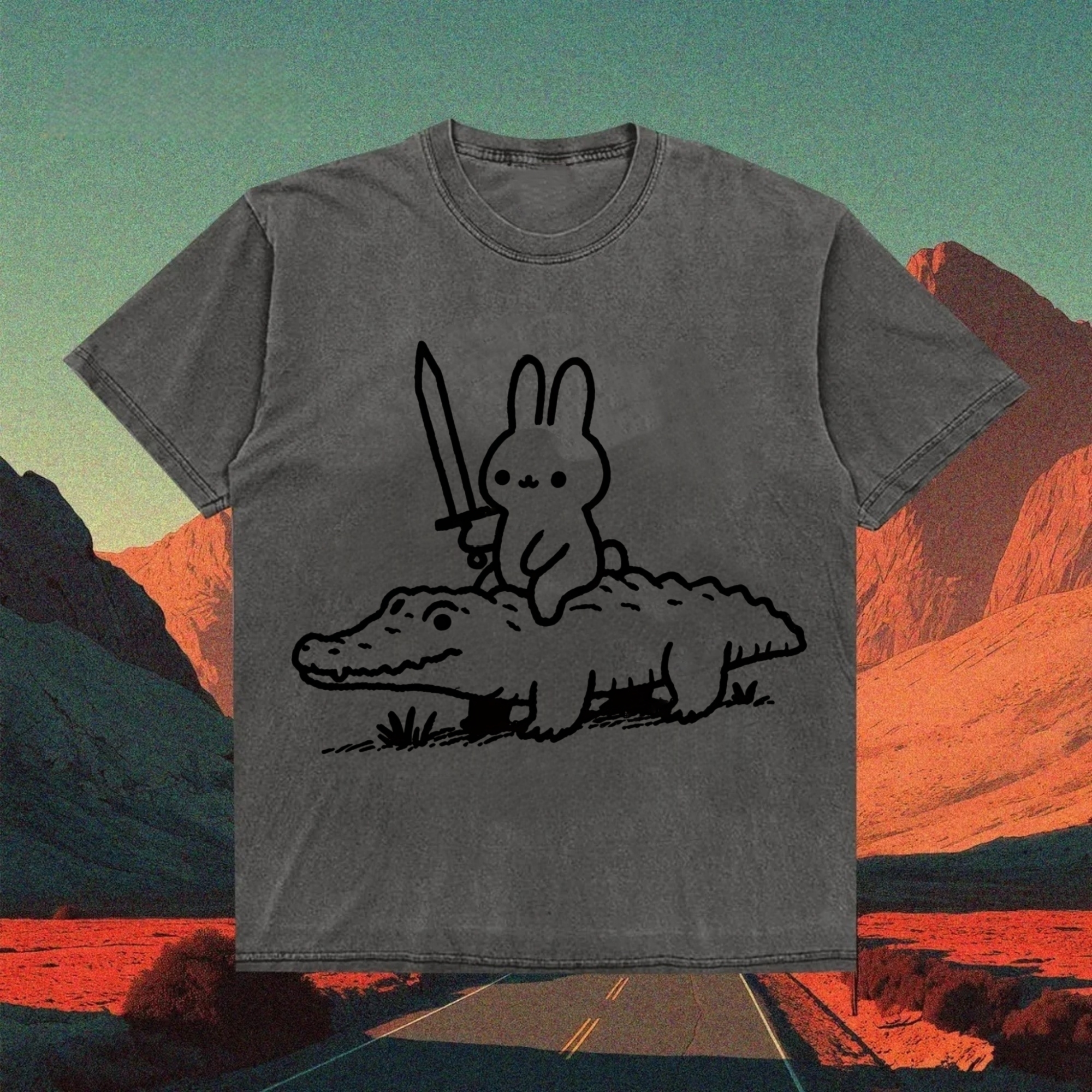 Brave Bunny Vanguard T-shirt