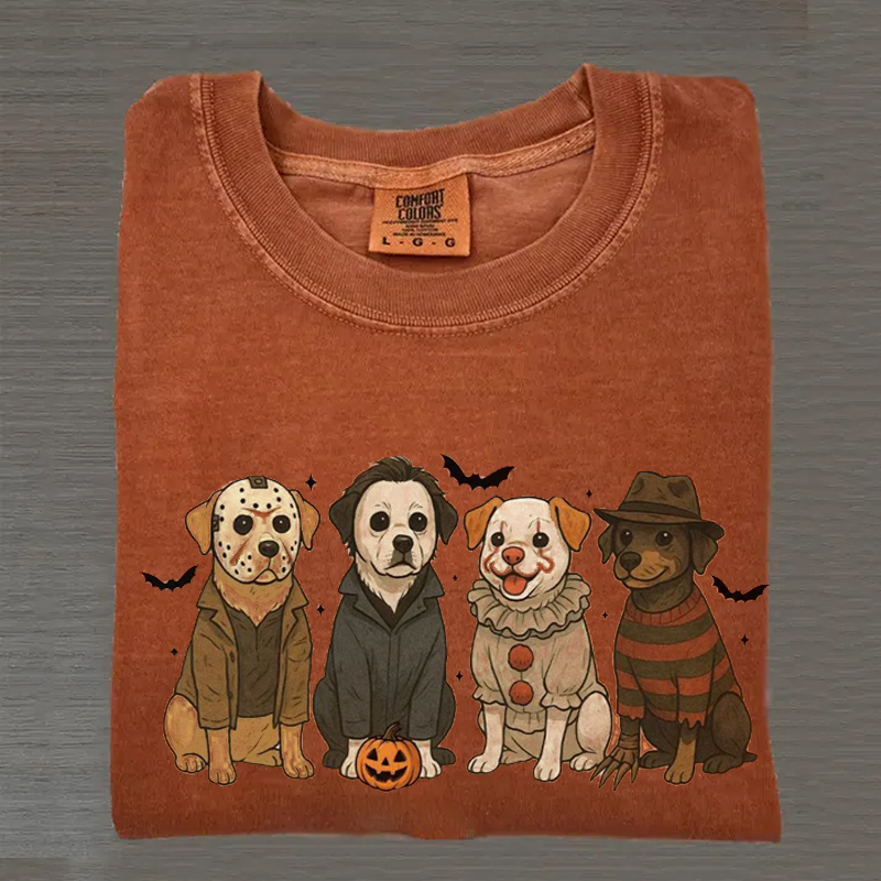 Comfort Colors Halloween Dog T-shirt