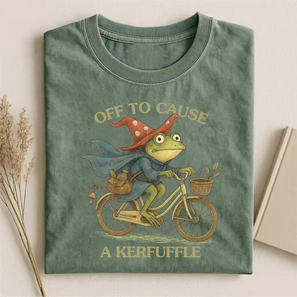 Frog Wizard Kerfuffle Ride T-shirt