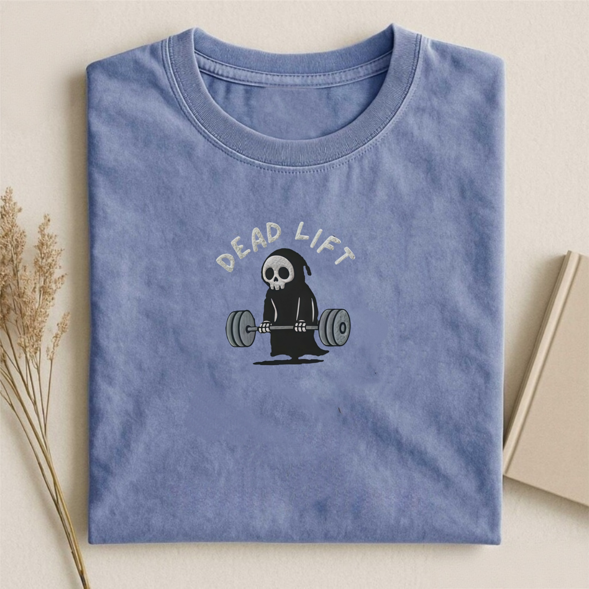 Embroidered Funny Gym T-shirt