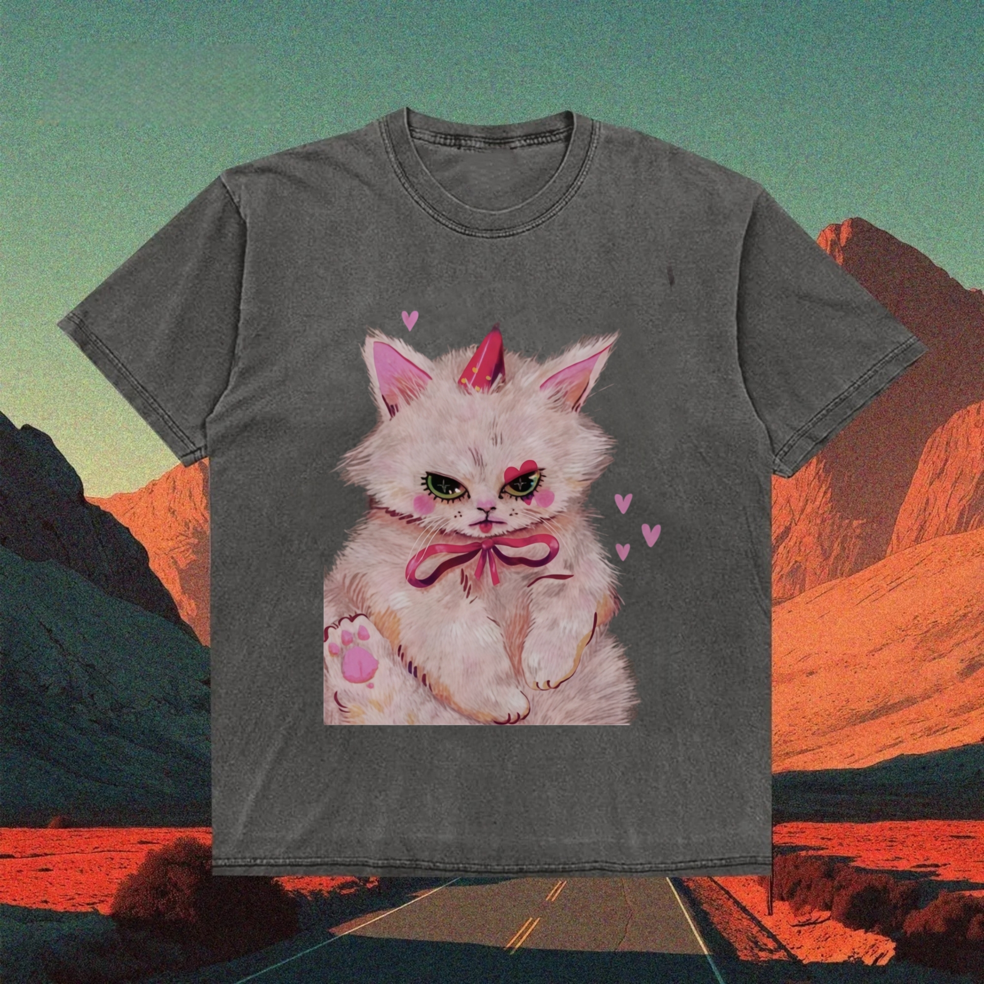 Clown Kitty T-shirt