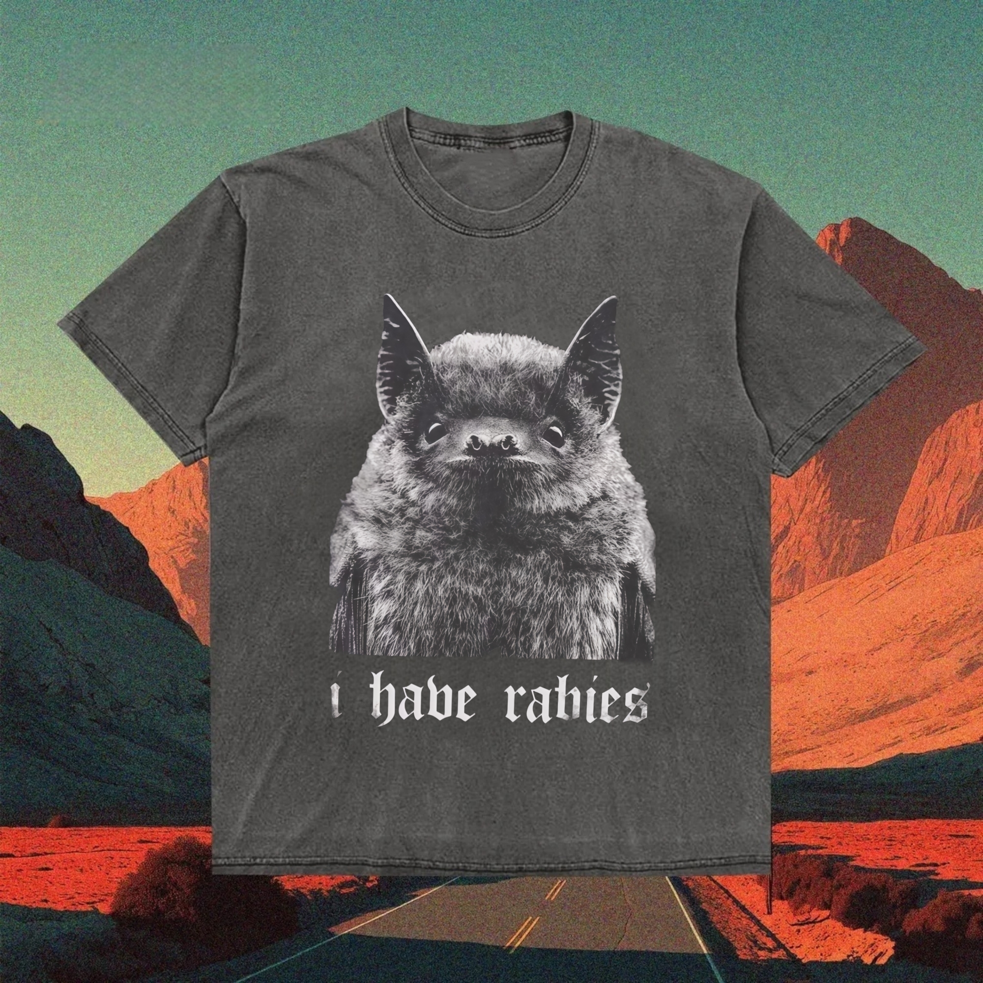 I Have Rabies Bat T-shirt