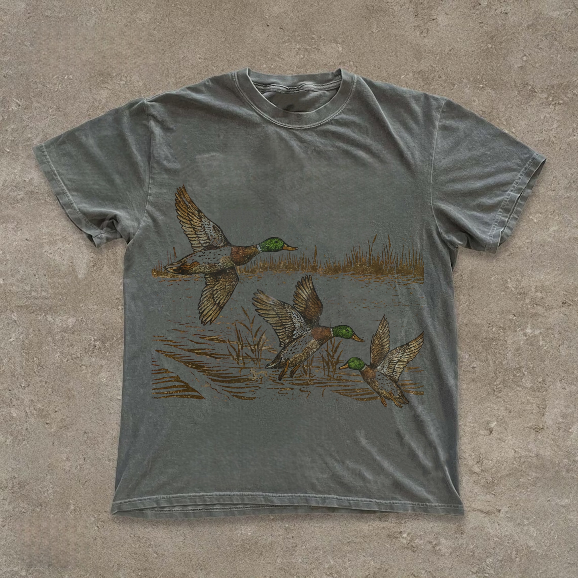 Retro Duck Nature T-shirt