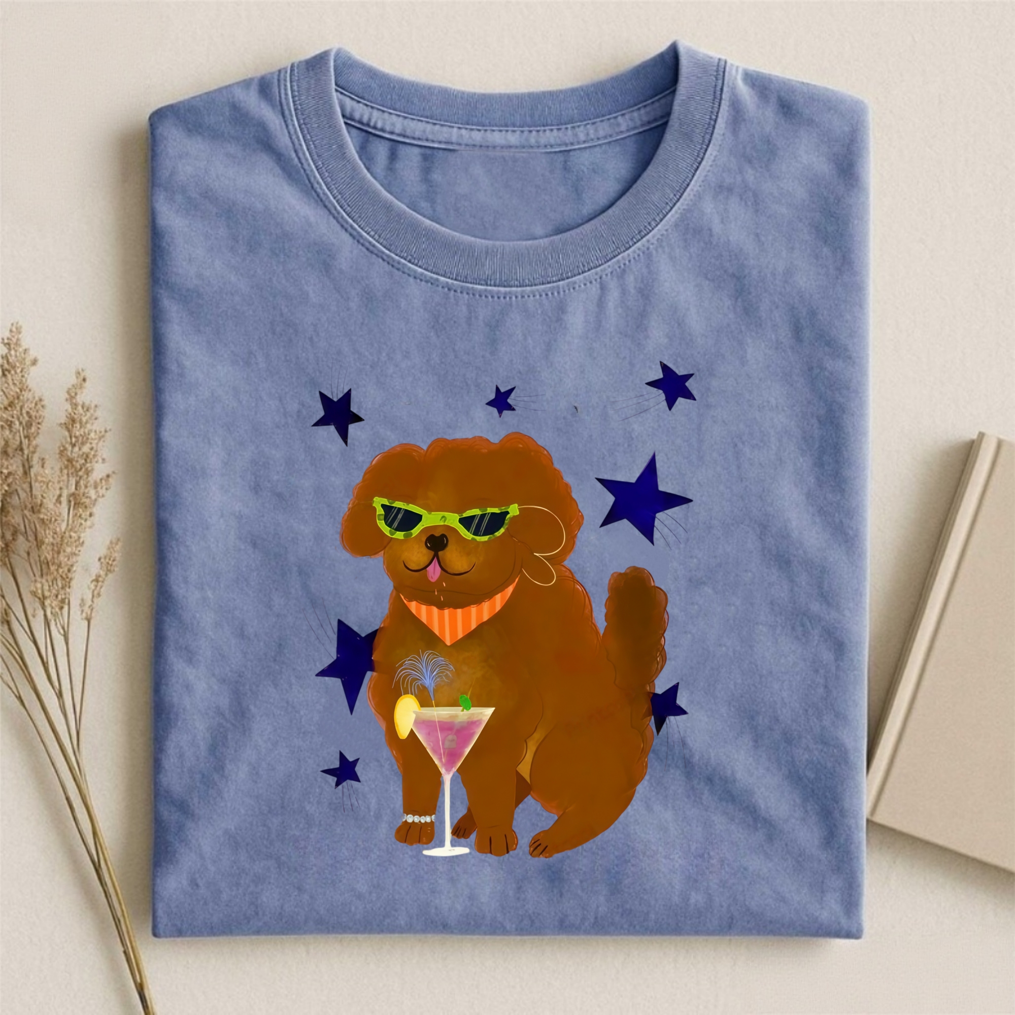 Trendy And Cute Dog T-shirt