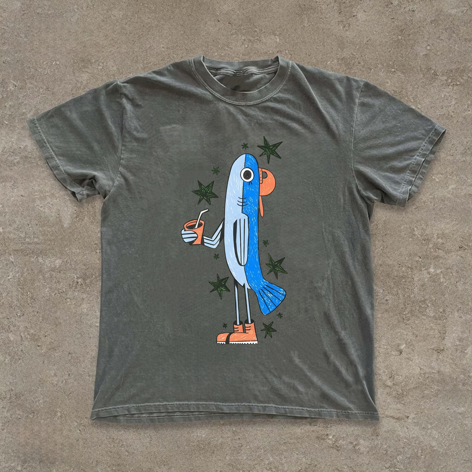 Fish Drinking Beverages T-shirt