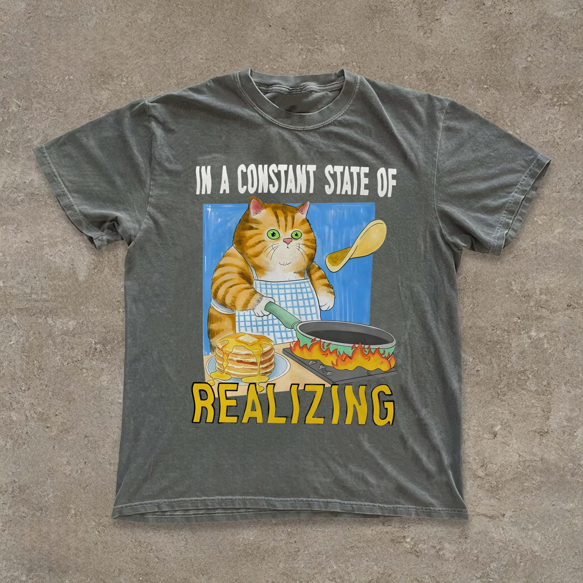 Cooking Cat T-shirt