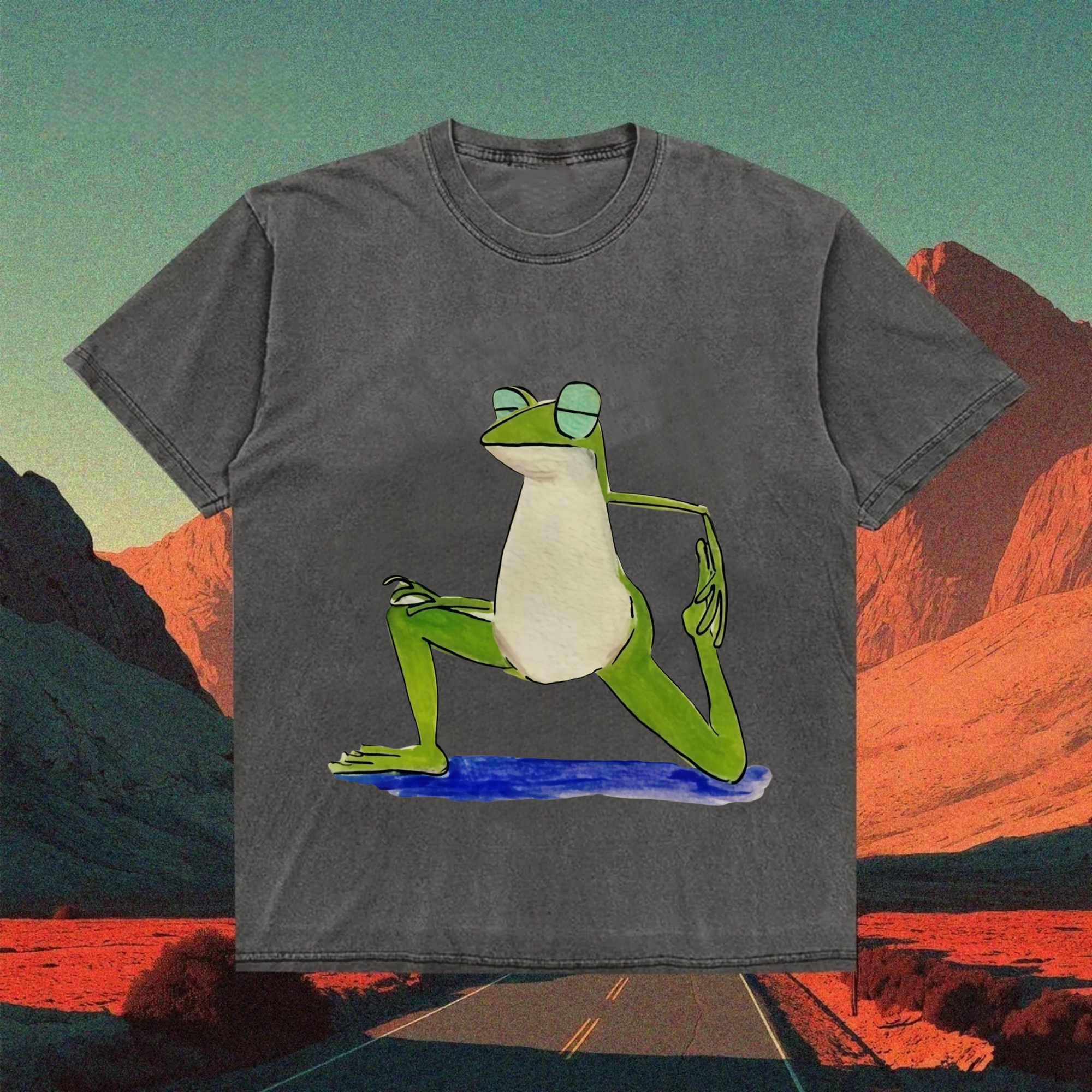 Frogs Doing Morning Exercise T-shirt
