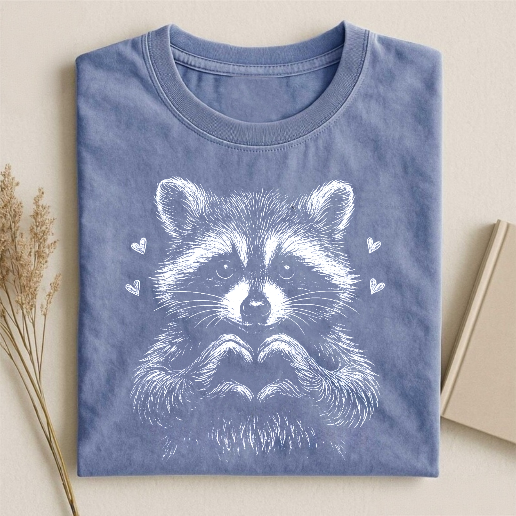 Valentine Raccoon T-shirt