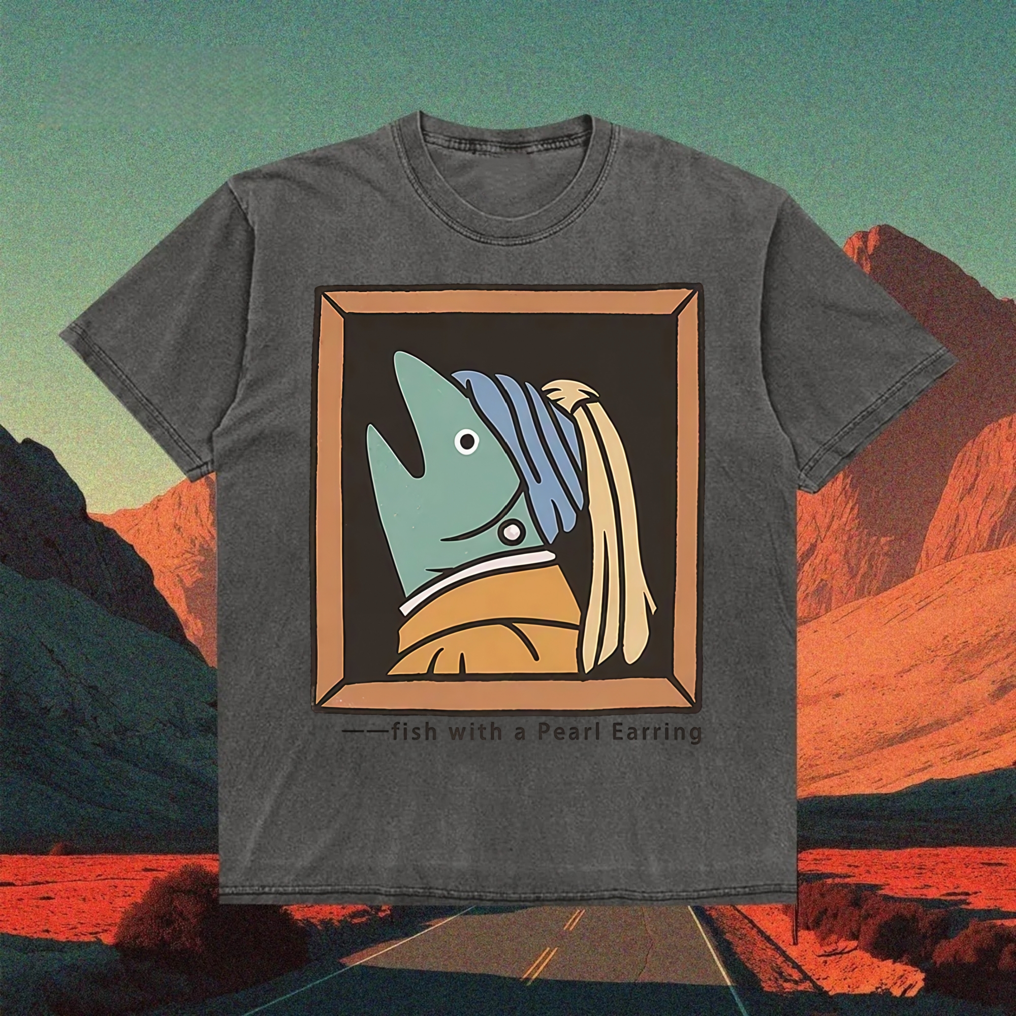 Fish With A Pearl Earring T-Shirt