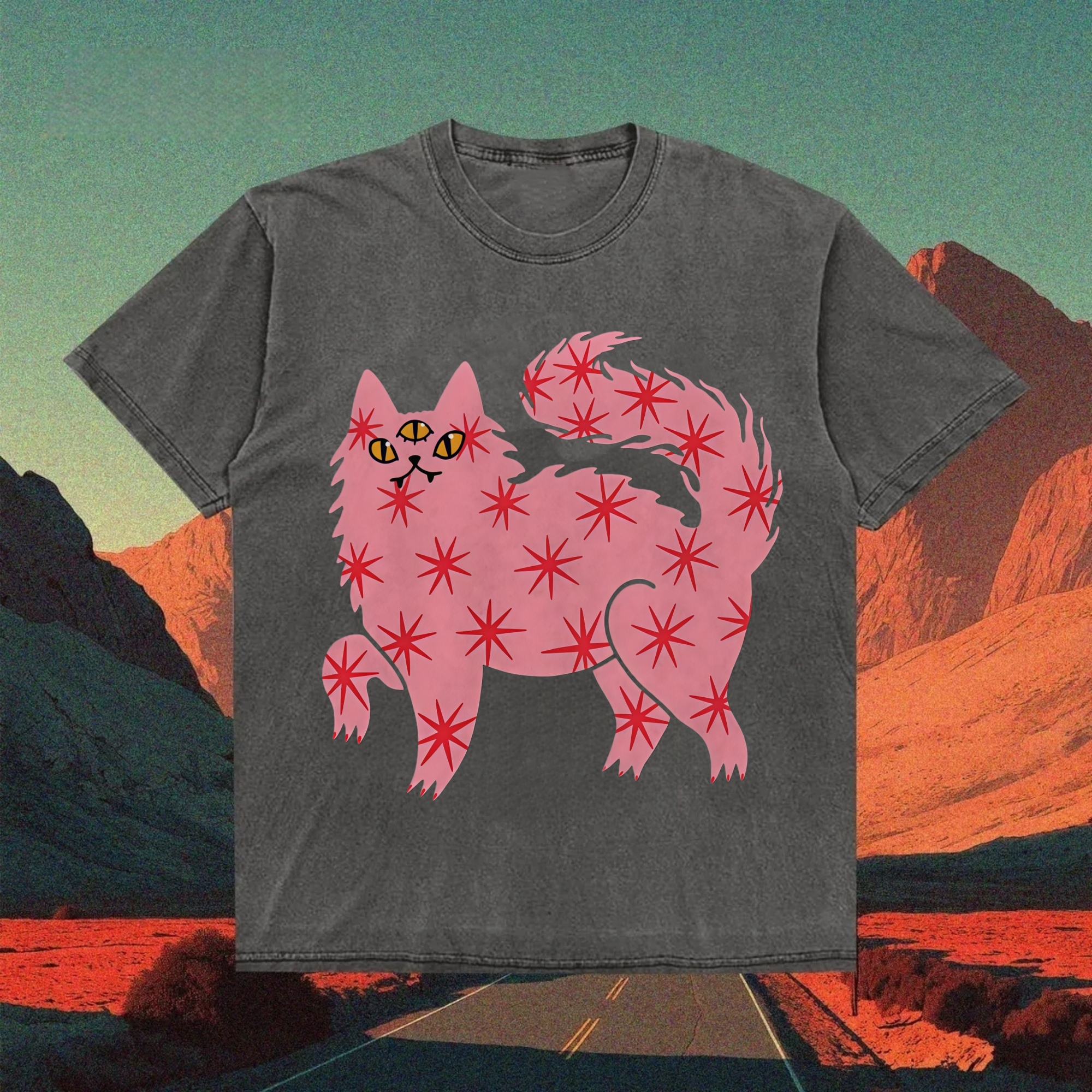 The Pink Cat T-shirt