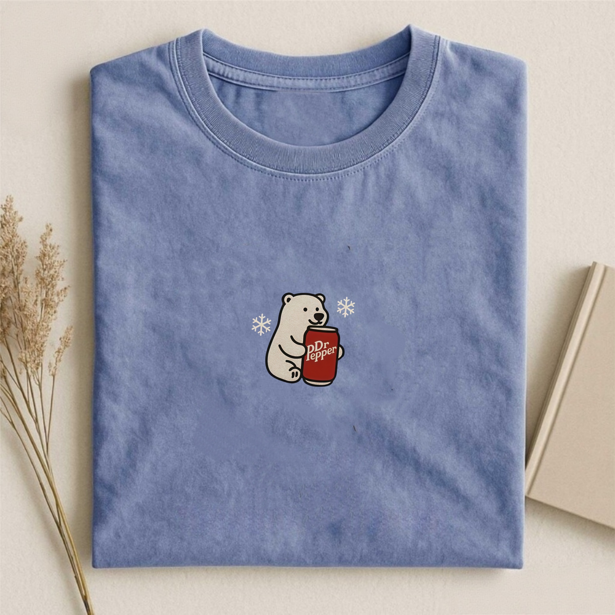 Embroidered Polar Bear T-shirt