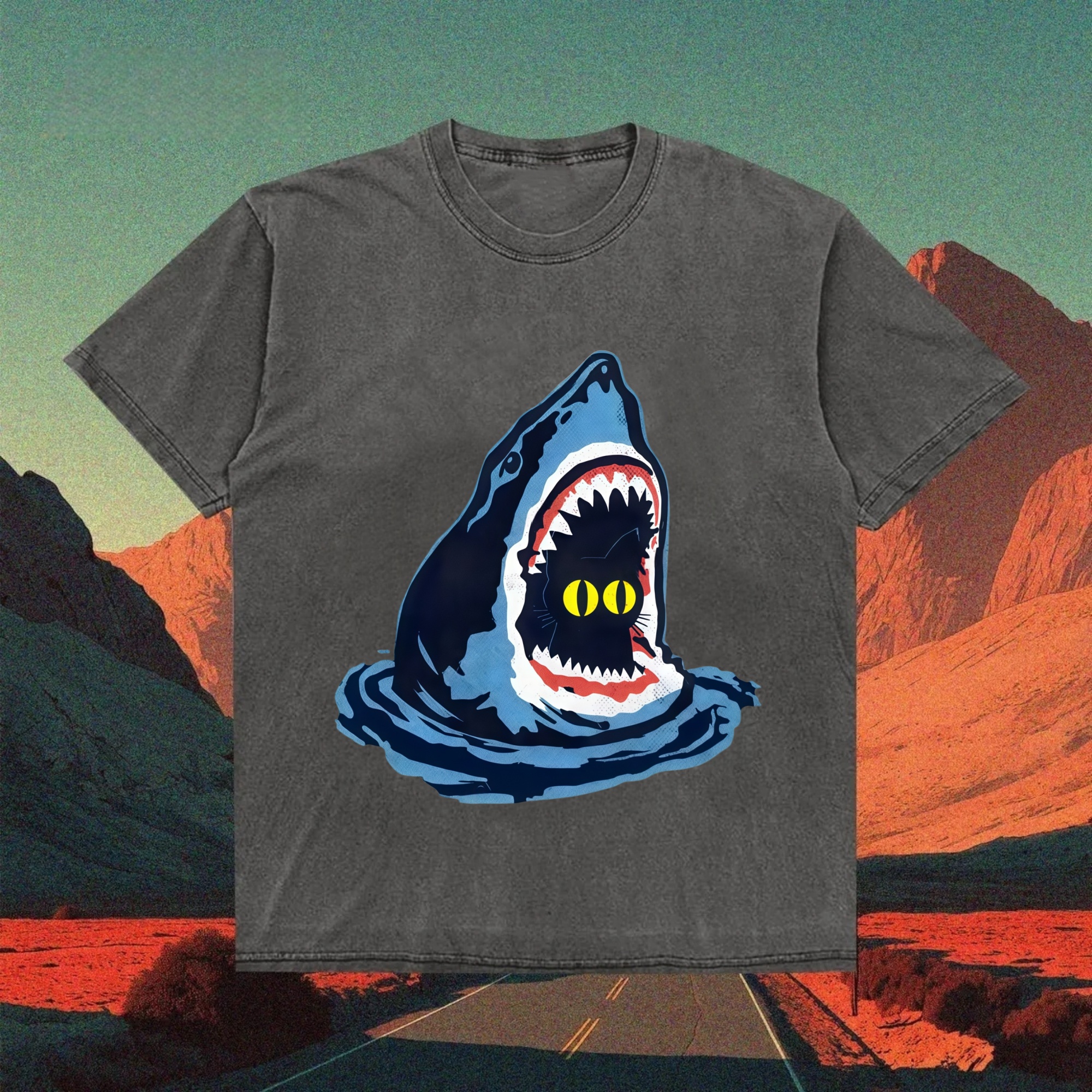 Deep Sea Mystery Shark T-shirt