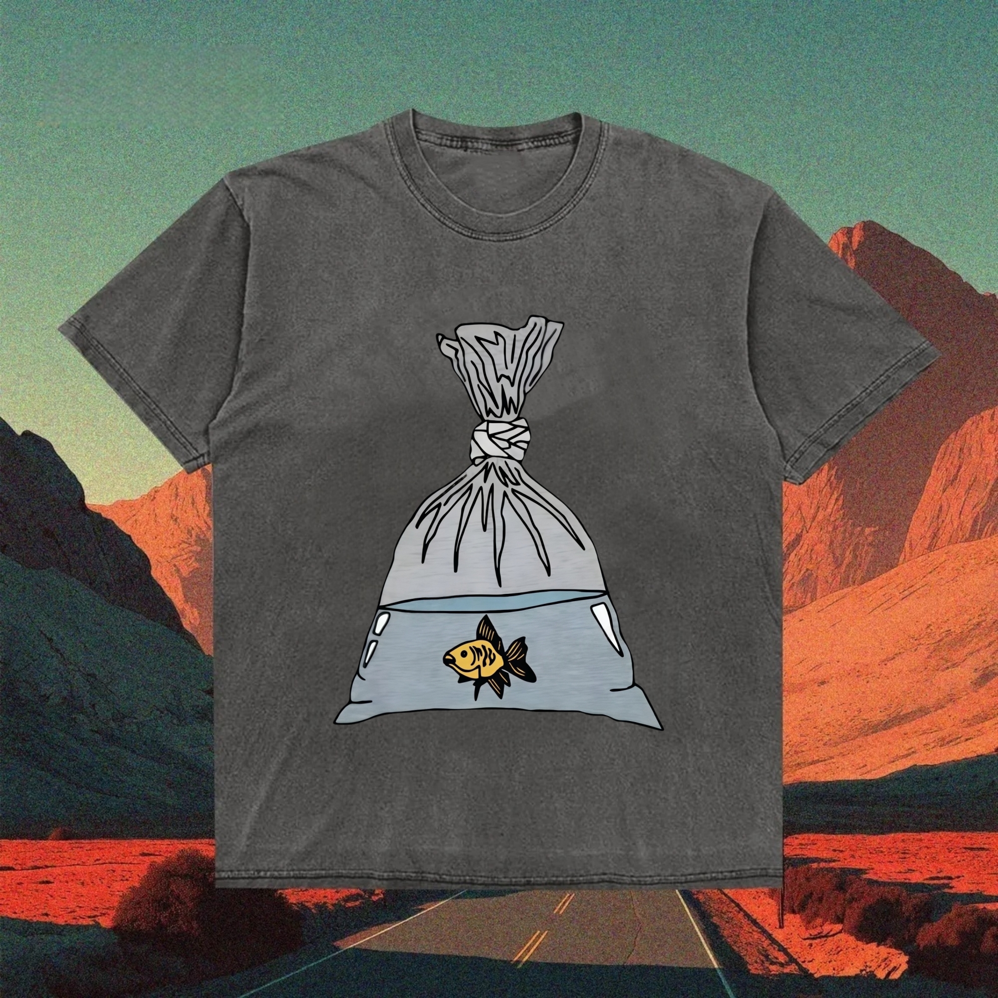 Goldfish Baggie Journey T-shirt