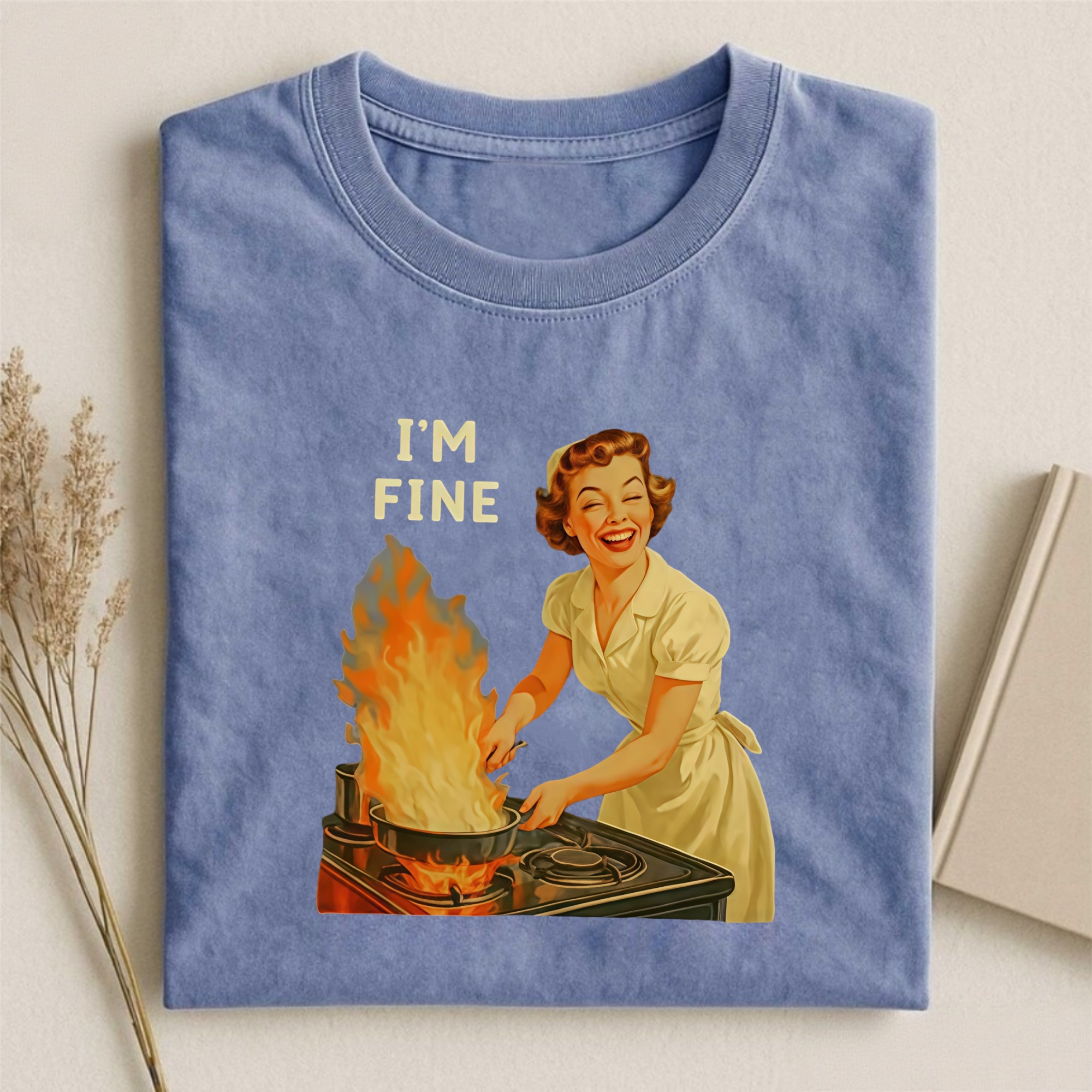 I’m Fine Retro T-shirt